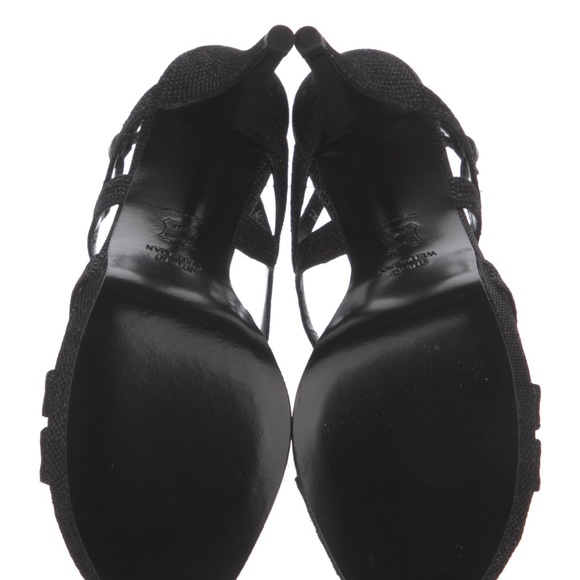 stuart weitzman sling black back heels - Picture 4 of 5